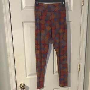 LuLaRoe Multicolor Patterned Leggings